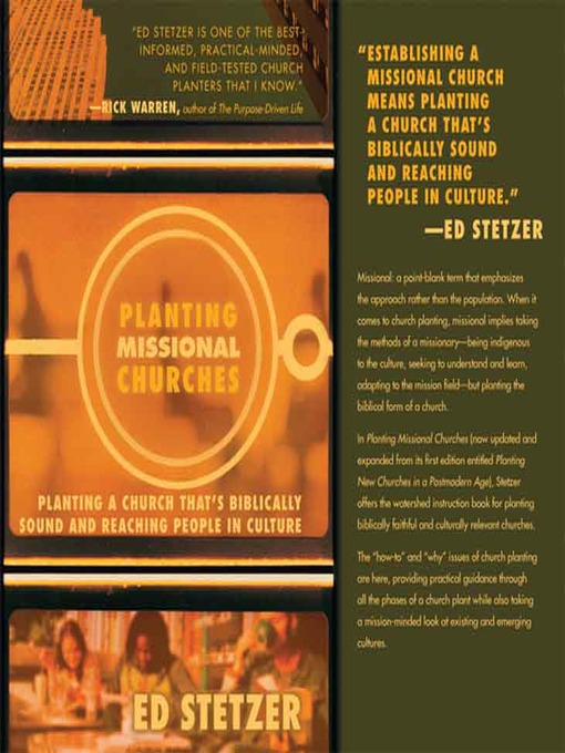 Title details for Planting Missional Churches by Ed Stetzer - Available